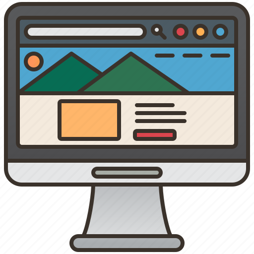 Page, visit, landing, marketing, website icon - Download on Iconfinder
