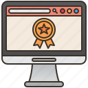 guarantee, certificate, page, award, quality