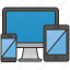 computer, tablet, display, responsive, device 
