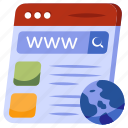 www, world wide web, search box, web browser, web network