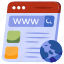 www, world wide web, search box, web browser, web network 