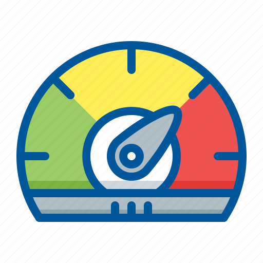 Dashboard, gauge, performance, speedometer icon - Download on Iconfinder