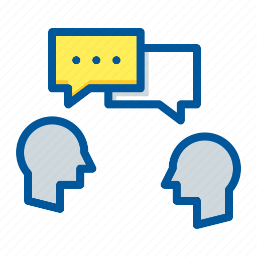 Dialogue, discuss, meeting, talk icon - Download on Iconfinder