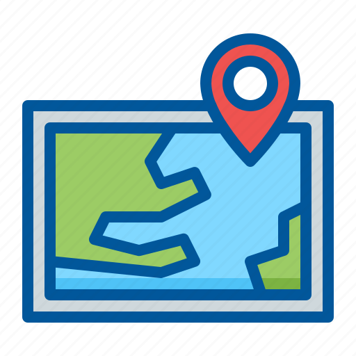 Direction, location, map, pin icon - Download on Iconfinder