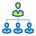 hierarchy, leader, management, team
