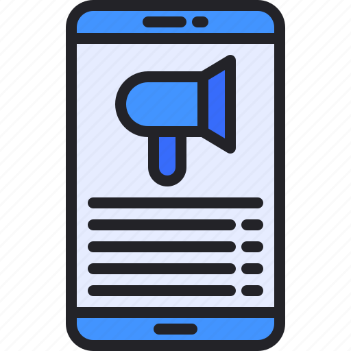 Marketing, phone, smartphone, ads, advertising icon - Download on Iconfinder