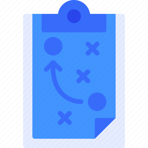 Business, clipboard, tactics, strategy icon - Download on Iconfinder