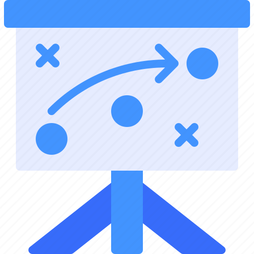 Presentation, board, tactics, strategy icon - Download on Iconfinder