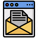 email, envelope, interface, mail, mails, message, multimedia