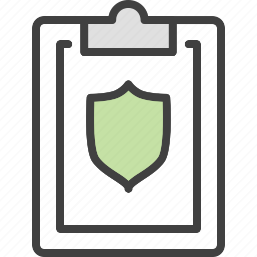 Clipboard, guard, protection, security, shield icon - Download on Iconfinder