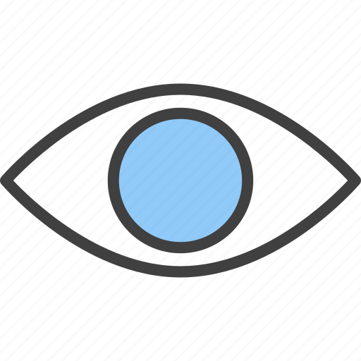 Eye, preview, view, visible, vision icon - Download on Iconfinder