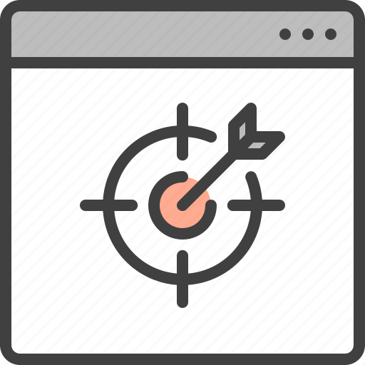 Aim, bullseye, document, goal, page, seo, target icon - Download on Iconfinder