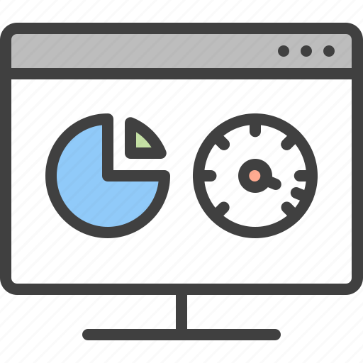 Analysis, chart, pie, seo, speed, speedometer, statistic icon - Download on Iconfinder