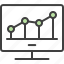 bar, chart, graph, monitor, optimization, seo, stats 