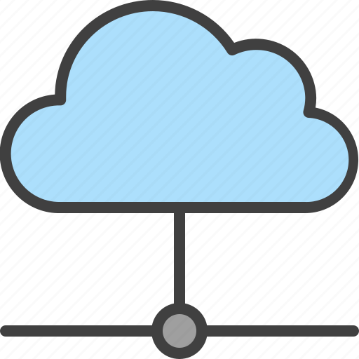 Cloud, database, hosting, network, server, share, storage icon - Download on Iconfinder