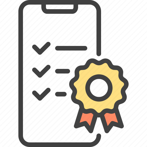 Check, checklist, guarantee, iphone, quality, smartphone, warranty icon - Download on Iconfinder