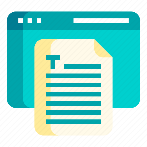 Article, content, document, topic, webpage icon - Download on Iconfinder