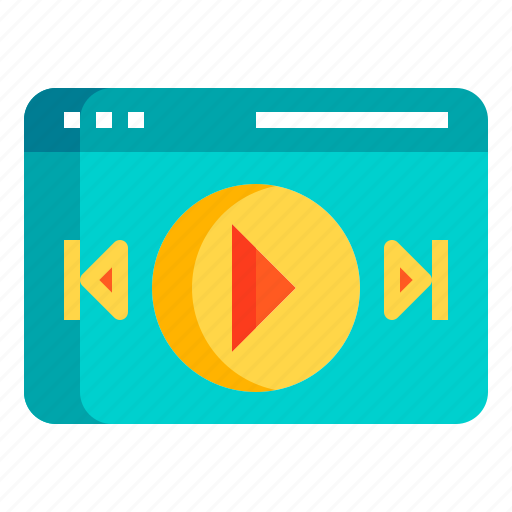 Clip, content, online, streaming, vdo, video icon - Download on Iconfinder
