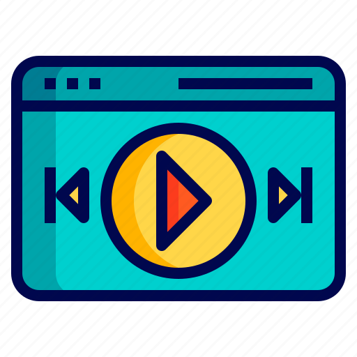 Clip, content, online, streaming, vdo, video icon - Download on Iconfinder