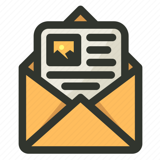Email, envelope, letter, marketing, message, newsletter, seo icon - Download on Iconfinder