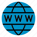 domain, globe, seo, web, www