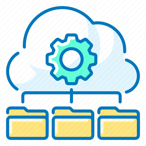Cloud, data, gear, management, seo icon - Download on Iconfinder