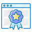 badge, rankings, seo, website 