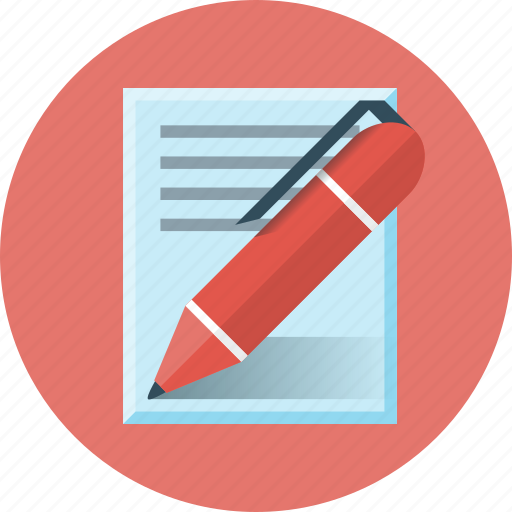 Copywriting, blog, paper, pen, write, writing icon - Download on Iconfinder