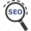 search, seo, zoom, cart, cash, currency, google 
