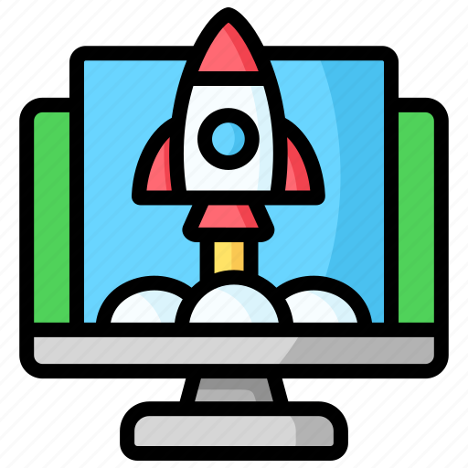 Boost, rocket, seo, website icon - Download on Iconfinder