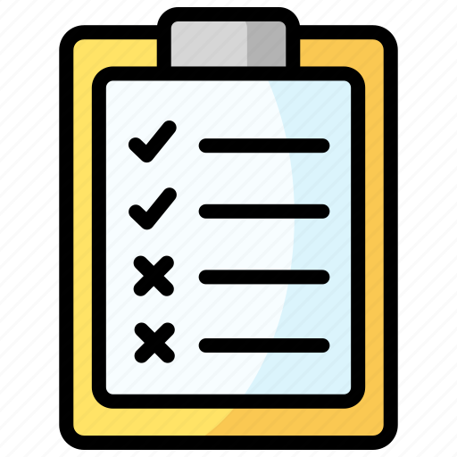 Checklist, clipboard, report, task icon - Download on Iconfinder