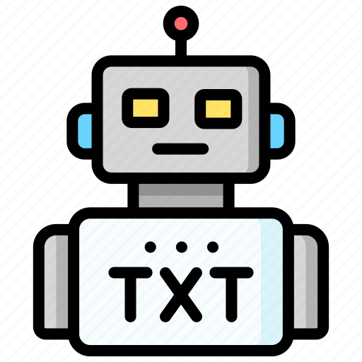 Automation, optimization, robot, txt icon - Download on Iconfinder
