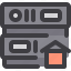 database, home, network, server, storage 
