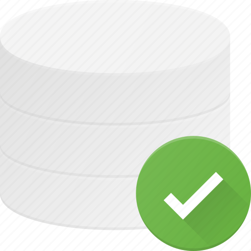 Check, data, database, server, store icon - Download on Iconfinder