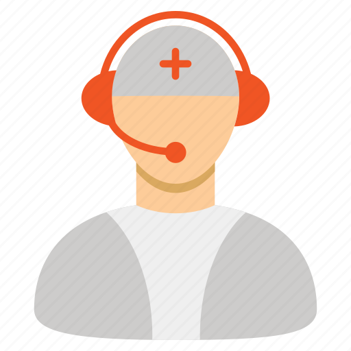 Medical, reception, call center, emergency, medicine, operator, doctor icon - Download on Iconfinder