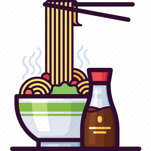 Food, noodles, soy sauce, ramen icon - Download on Iconfinder
