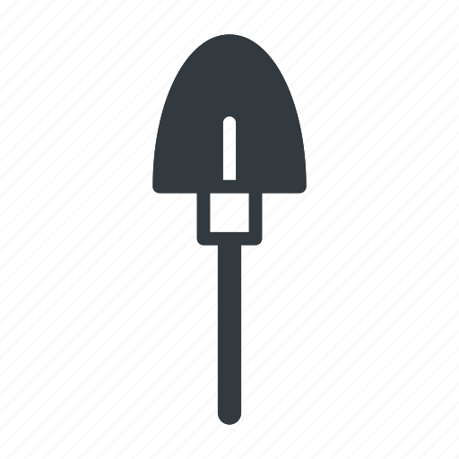 Shovel, tool, gardening, isolated, equipment, spade icon - Download on Iconfinder