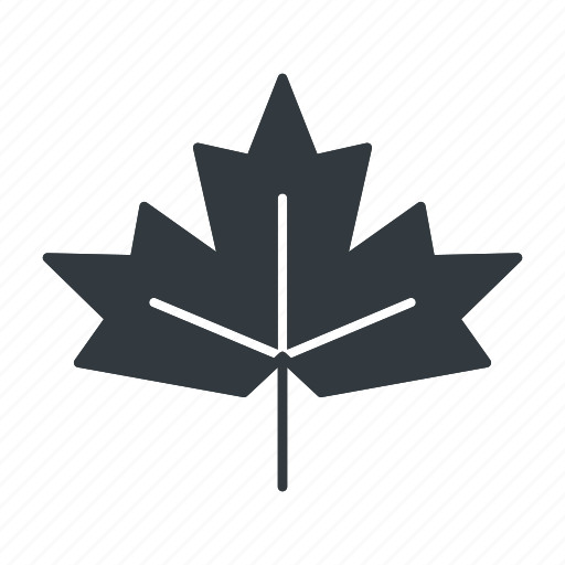Maple, leaf, canadian, canada, red, sign icon - Download on Iconfinder