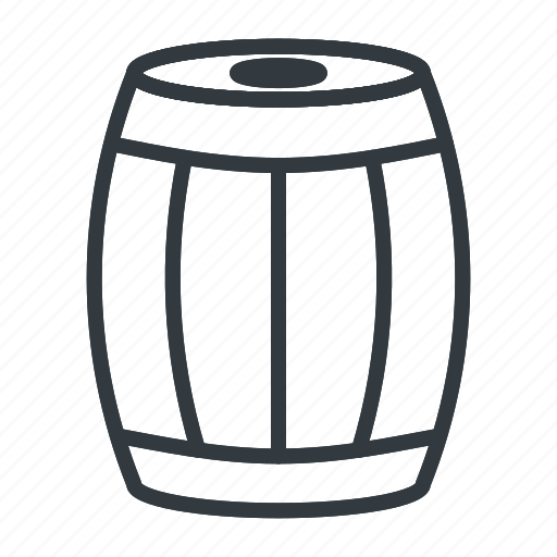 Barrel, wooden, wood, wine, beer, old, alcohol icon - Download on Iconfinder