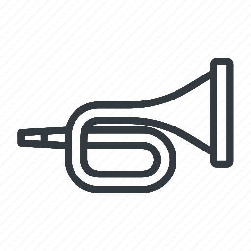 Trumpet, music, instrument, sound, equipment, jazz, musical icon - Download on Iconfinder
