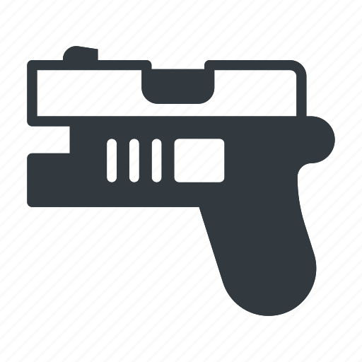 Futuristic, weapon, gun, blaster, space, military, handgun icon - Download on Iconfinder