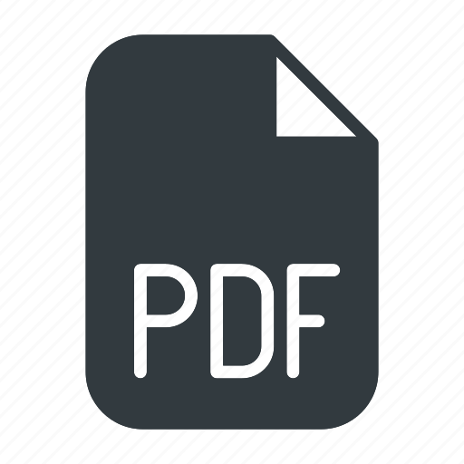Pdf, document, file, download, format, sign, button icon - Download on Iconfinder