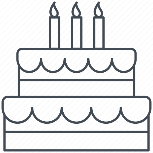 Party, celebration, cake, birthday, shopping, e-commerce, category icon - Download on Iconfinder