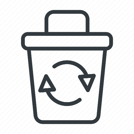 Garbage, bin, recycle, trash, can, recycling, waste icon - Download on Iconfinder