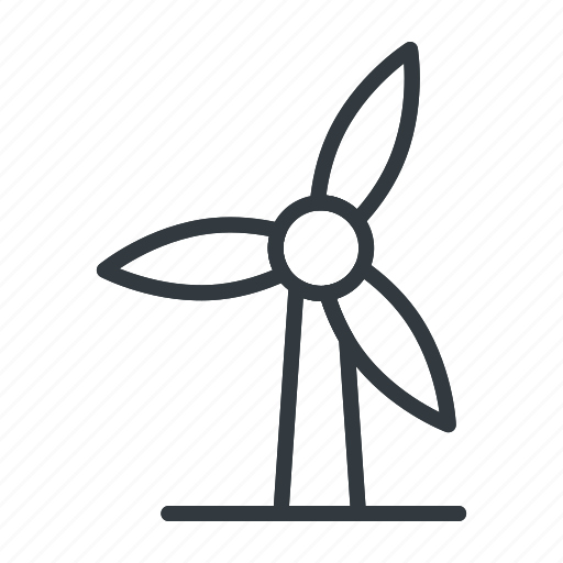 Wind, turbine, energy, power, generator, electricity, windmill icon - Download on Iconfinder