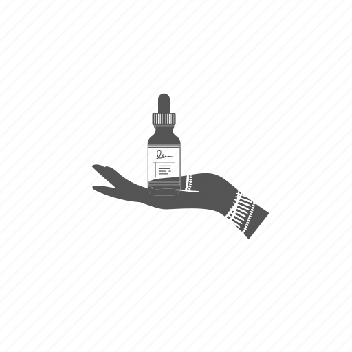 Hand, serum, treatment, face, beauty, cosmetics icon - Download on Iconfinder