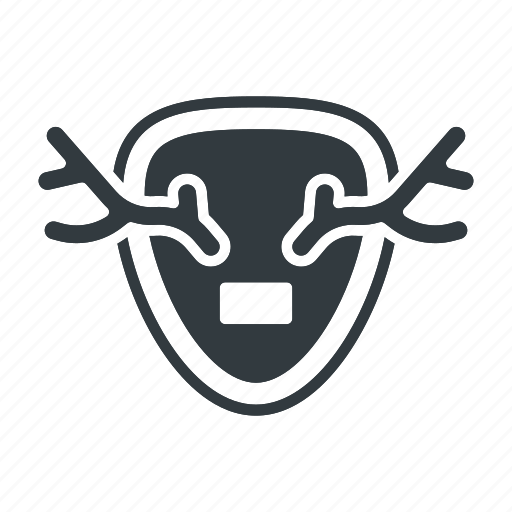 Trophy, wall, deer, moose, wild, target, animal icon - Download on Iconfinder