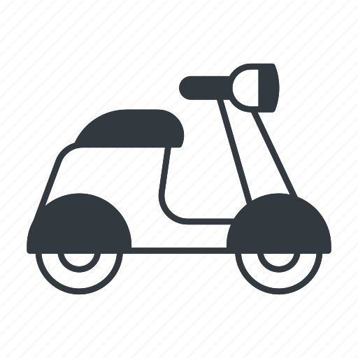 Scooter, motorbike, motorcycle, vehicle, bike, motor, transportation icon - Download on Iconfinder