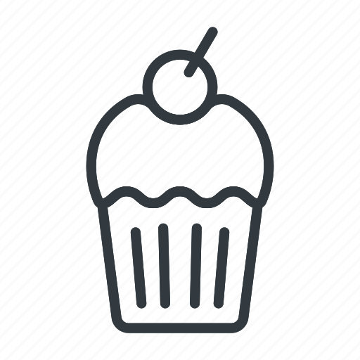 Cake, muffin, food, sweet, cupcake, dessert, bakery icon - Download on Iconfinder