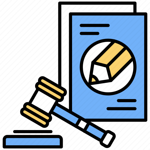 Attorney, court, decision, judge, law, legal, hammer icon - Download on Iconfinder